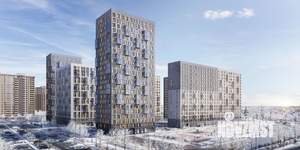 1-к квартира, вторичка, 45м2, 5/17 этаж