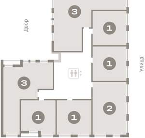 1-к квартира, вторичка, 40м2, 9/17 этаж