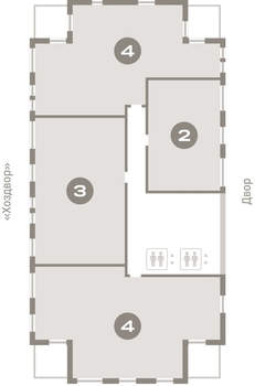 4-к квартира, сданный дом, 149м2, 15/17 этаж