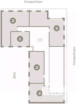3-к квартира, вторичка, 121м2, 9/9 этаж