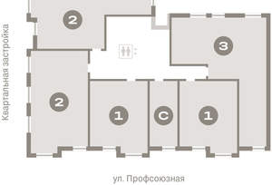 3-к квартира, вторичка, 93м2, 6/10 этаж