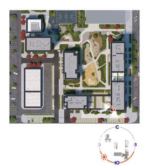 2-к квартира, вторичка, 83м2, 9/17 этаж