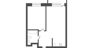 1-к квартира, вторичка, 45м2, 16/18 этаж