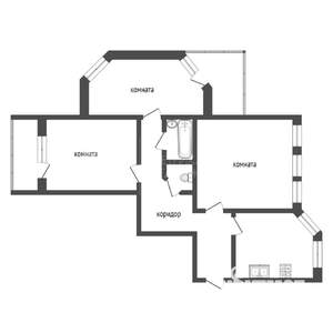 3-к квартира, вторичка, 92м2, 10/10 этаж
