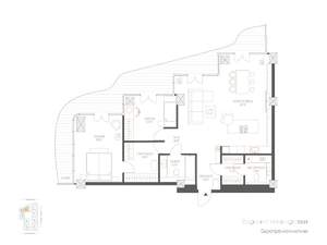1-к квартира, вторичка, 124м2, 6/10 этаж