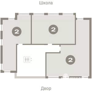 2-к квартира, вторичка, 122м2, 8/8 этаж