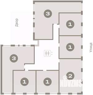 1-к квартира, вторичка, 40м2, 8/17 этаж