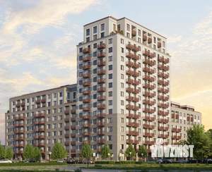 2-к квартира, вторичка, 74м2, 9/16 этаж