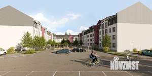 2-к квартира, строящийся дом, 54м2, 2/4 этаж