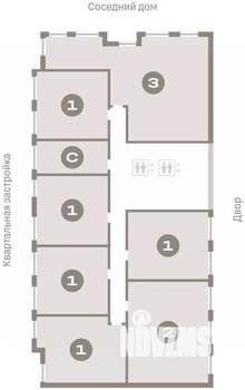 3-к квартира, вторичка, 111м2, 6/17 этаж
