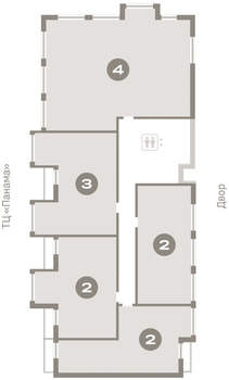 1-к квартира, вторичка, 58м2, 8/9 этаж