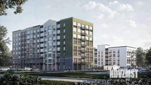 1-к квартира, строящийся дом, 37м2, 2/8 этаж