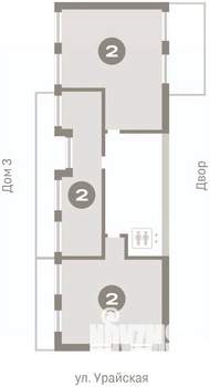 3-к квартира, вторичка, 144м2, 8/8 этаж