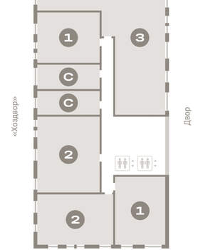 4-к квартира, сданный дом, 138м2, 4/17 этаж