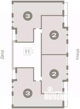 3-к квартира, вторичка, 78м2, 9/9 этаж