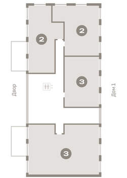 2-к квартира, вторичка, 95м2, 2/11 этаж