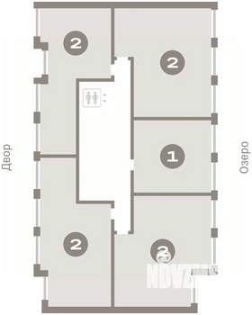 2-к квартира, вторичка, 63м2, 7/8 этаж