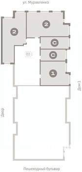 Студия квартира, вторичка, 27м2, 2/8 этаж
