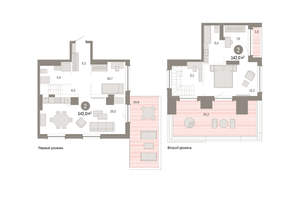 2-к квартира, вторичка, 142м2, 8/8 этаж