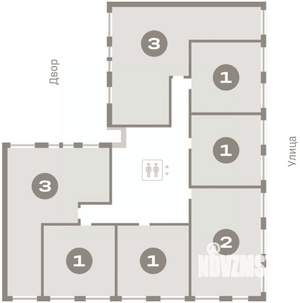 1-к квартира, вторичка, 40м2, 6/9 этаж
