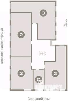 3-к квартира, вторичка, 96м2, 3/7 этаж