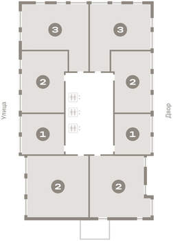 3-к квартира, вторичка, 92м2, 9/25 этаж