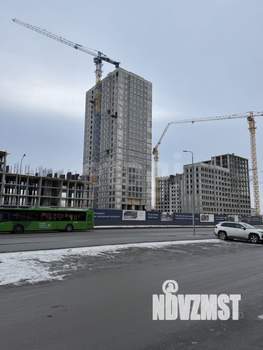1-к квартира, строящийся дом, 44м2, 3/25 этаж
