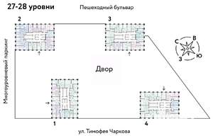 Студия квартира, вторичка, 22м2, 28/31 этаж