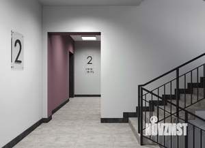 2-к квартира, строящийся дом, 52м2, 2/4 этаж