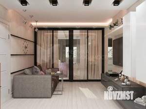 2-к квартира, вторичка, 65м2, 1/25 этаж