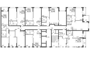 3-к квартира, сданный дом, 92м2, 12/23 этаж