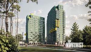 1-к квартира, строящийся дом, 37м2, 9/19 этаж