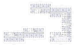 Студия квартира, вторичка, 42м2, 1/4 этаж