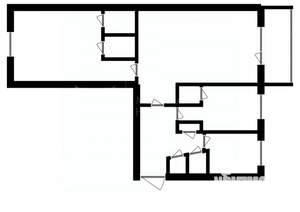 3-к квартира, вторичка, 57м2, 1/5 этаж