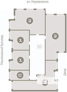 Студия квартира, вторичка, 19м2, 5/8 этаж