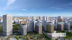 Студия квартира, сданный дом, 34м2, 9/25 этаж