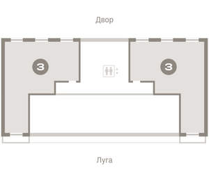 3-к квартира, вторичка, 80м2, 7/17 этаж