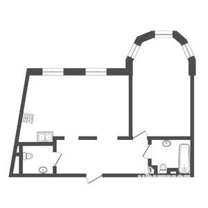 2-к квартира, вторичка, 56м2, 3/3 этаж