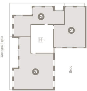 2-к квартира, вторичка, 136м2, 7/11 этаж