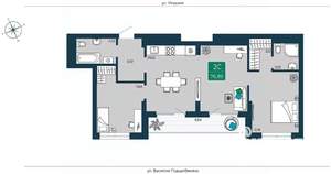 2-к квартира, вторичка, 77м2, 7/7 этаж