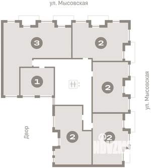 3-к квартира, вторичка, 121м2, 6/8 этаж