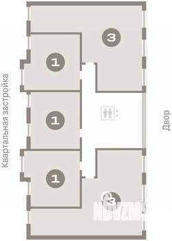 3-к квартира, вторичка, 82м2, 7/10 этаж