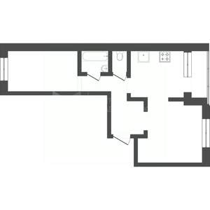 2-к квартира, вторичка, 57м2, 4/4 этаж