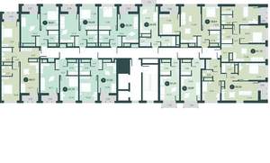 2-к квартира, вторичка, 55м2, 2/14 этаж