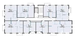 1-к квартира, вторичка, 39м2, 6/9 этаж