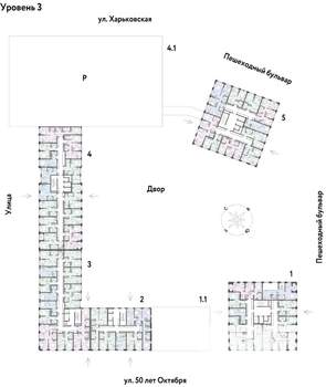 3-к квартира, вторичка, 55м2, 3/25 этаж