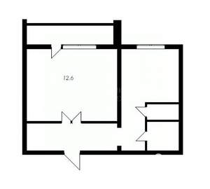 1-к квартира, вторичка, 41м2, 10/10 этаж