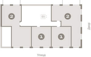 2-к квартира, вторичка, 105м2, 2/11 этаж