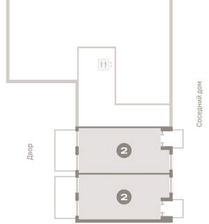 2-к квартира, вторичка, 108м2, 1/17 этаж
