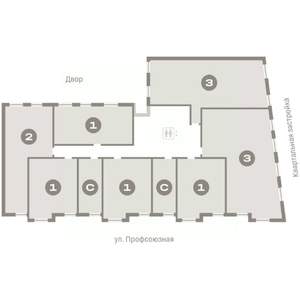 3-к квартира, вторичка, 103м2, 6/10 этаж